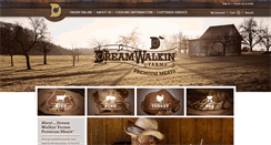 Desktop Screenshot of dreamwalkinmeats.com